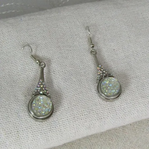 Sparkly Crystal Drop Earrings Dangle Earrings