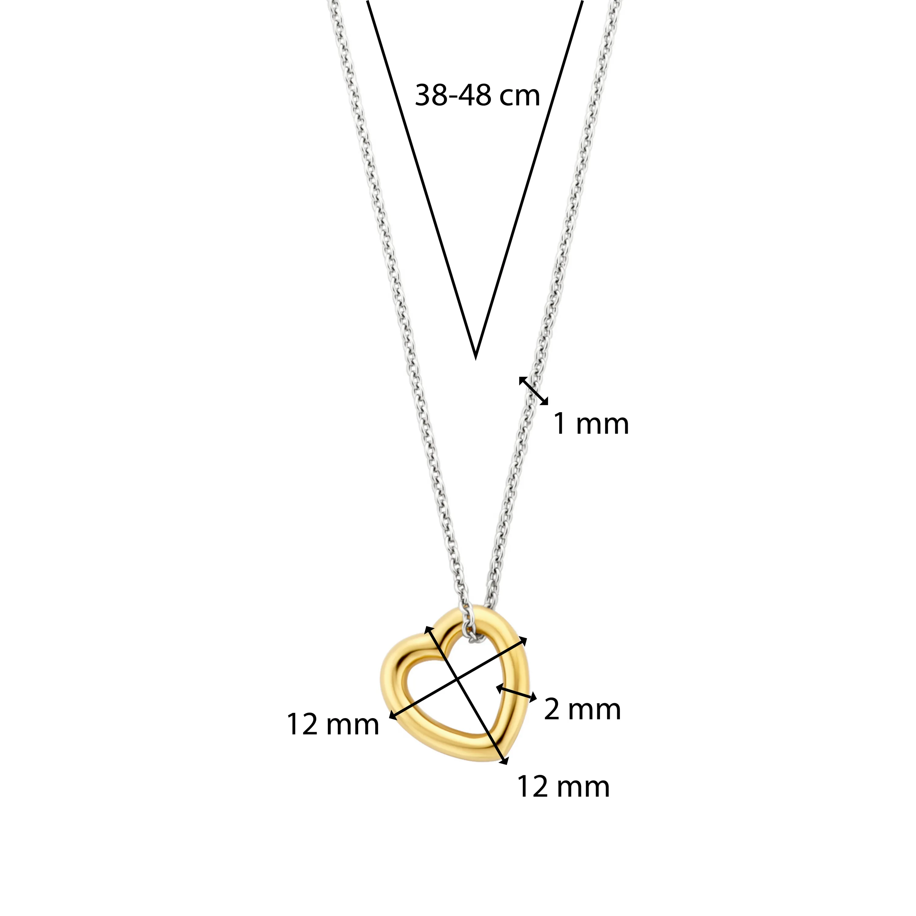 TI SENTO Necklace 34022SY