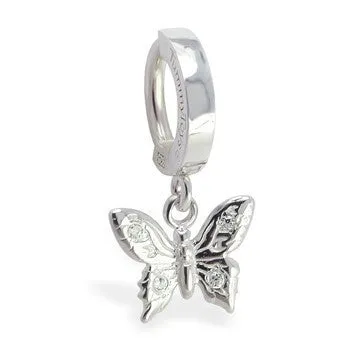 TummyToys® Silver Panache Butterfly Belly Sleeper