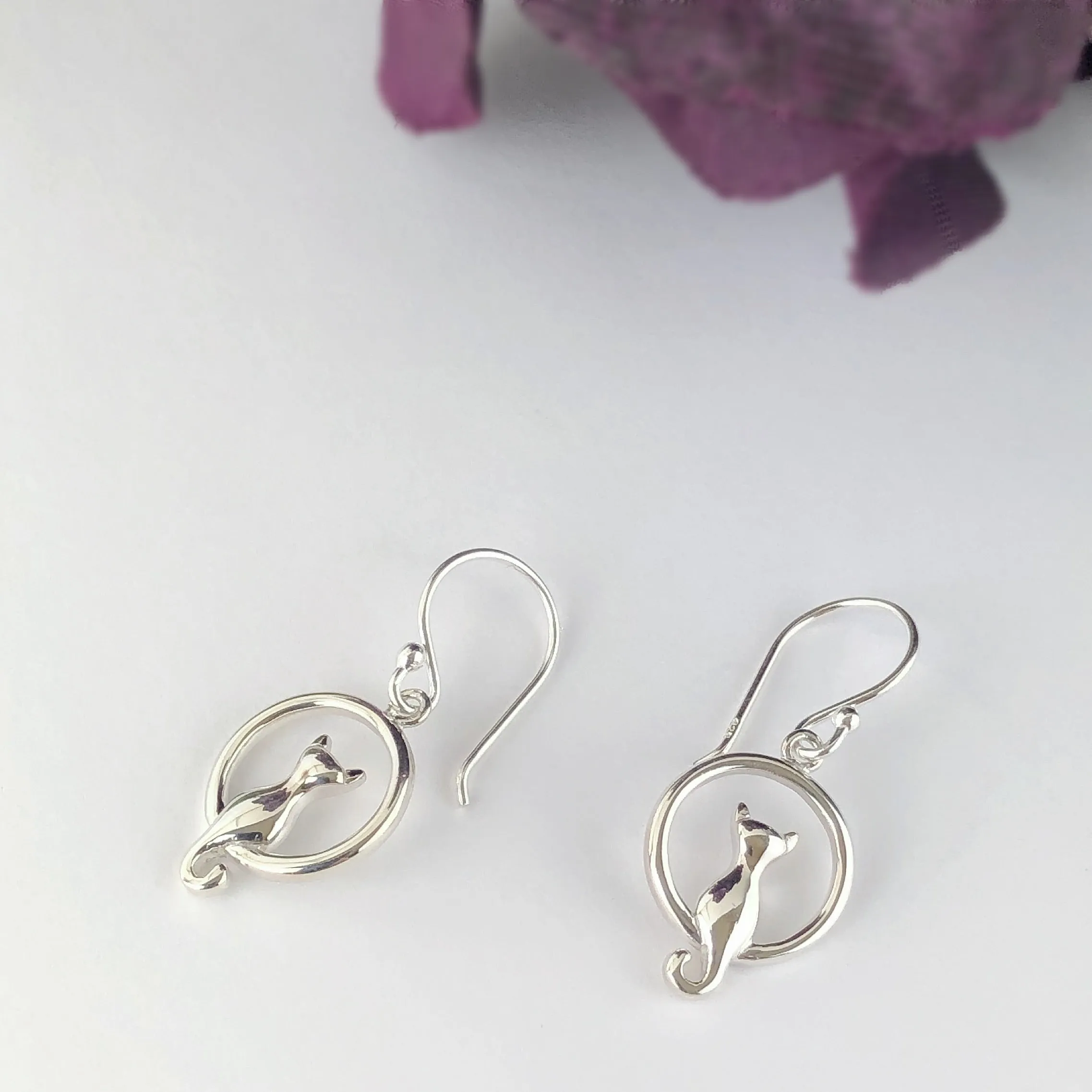 Ursula Cat Earrings - VE4902