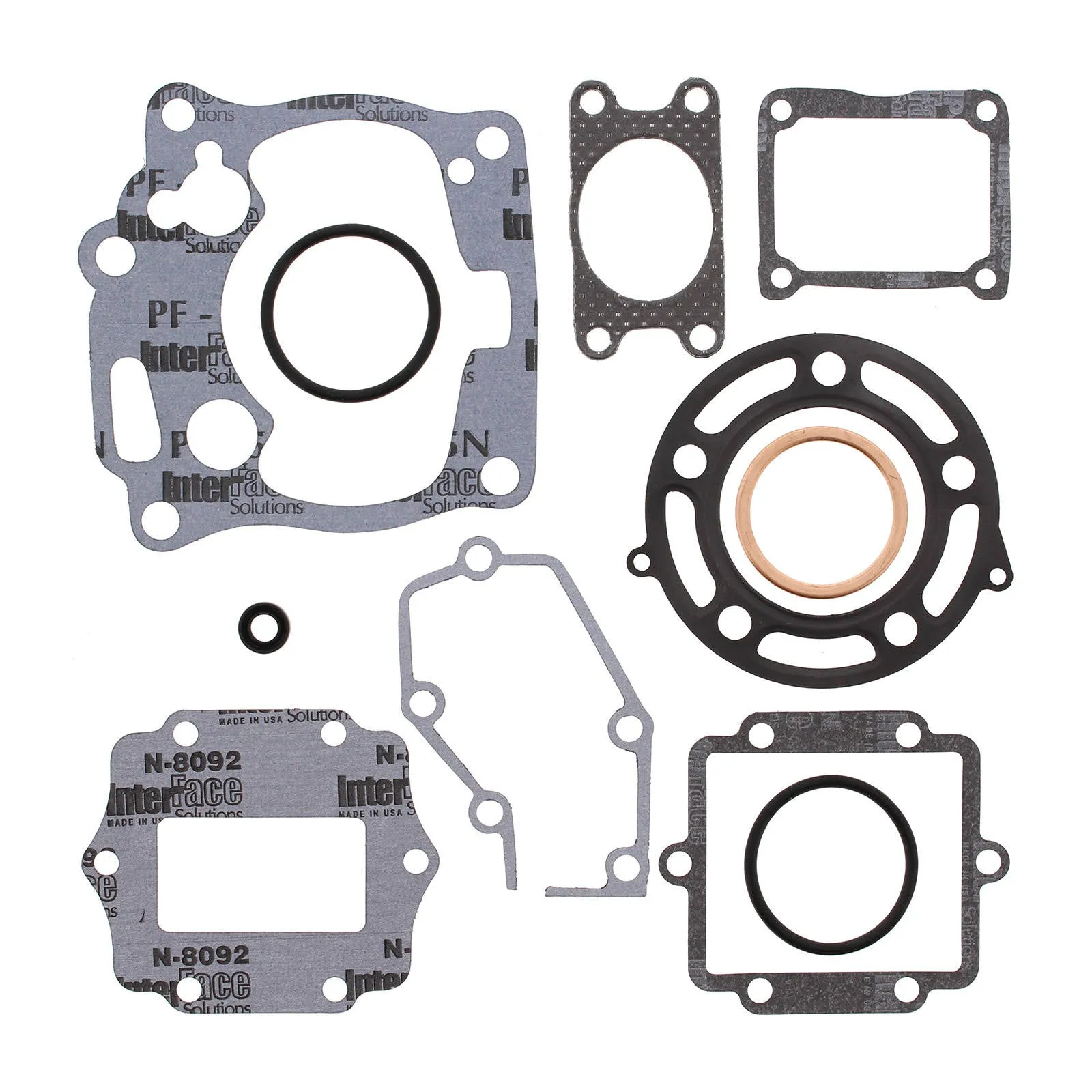 VERTEX TOP END GASKET SET KAW KX125 01-02