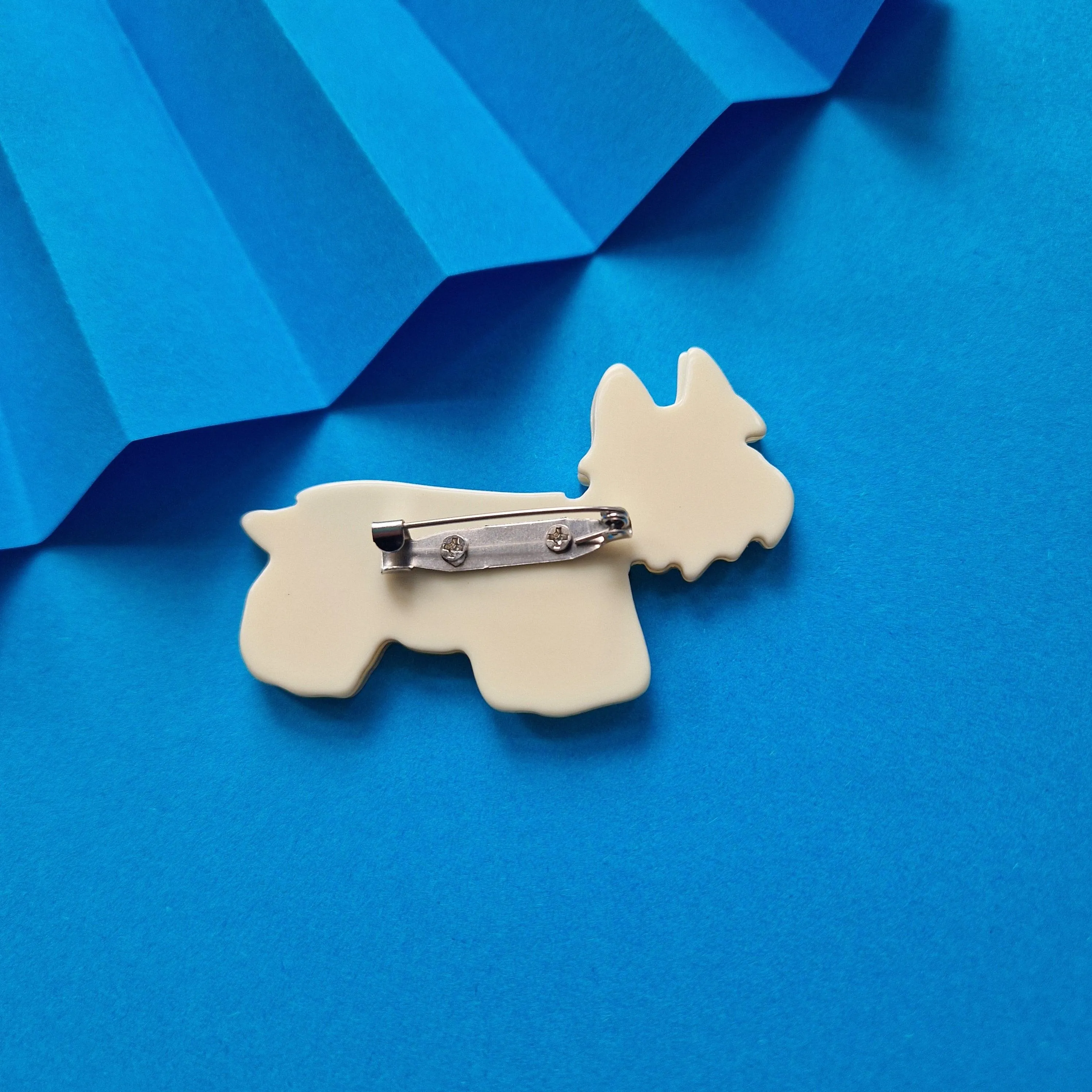 West Highland Terrier Dog Acrylic Brooch