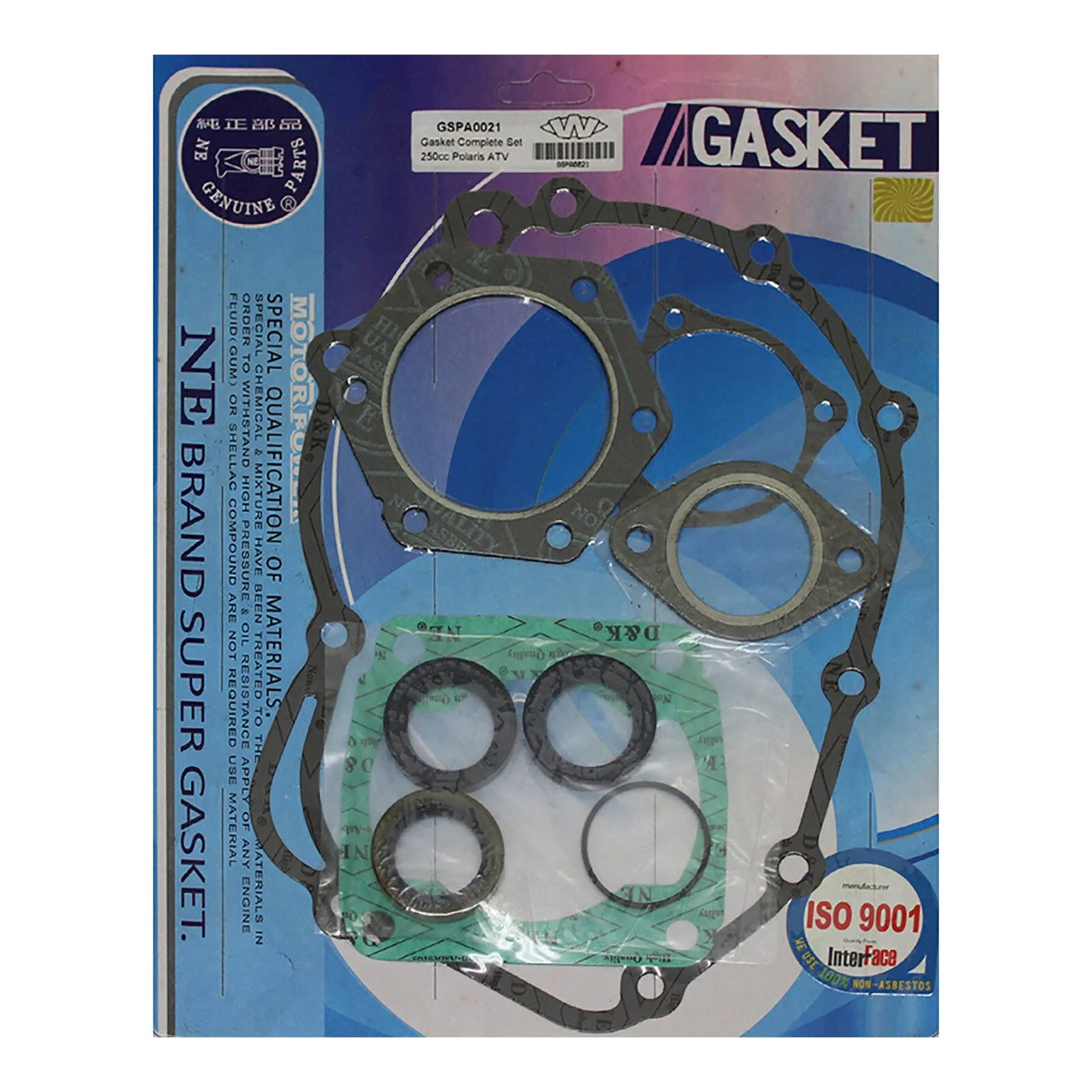 Whites Complete Gasket Set Polaris 250cc