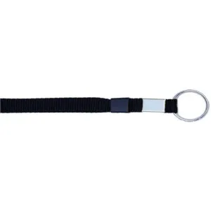 Wholesale Key Ring 3/8" - Black (12 Pack)