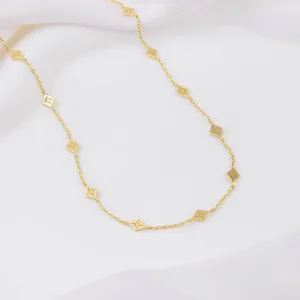 Zyia Gold Choker Necklace